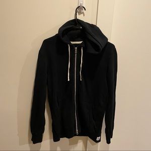 Reigning champs size small black zip up hoodie